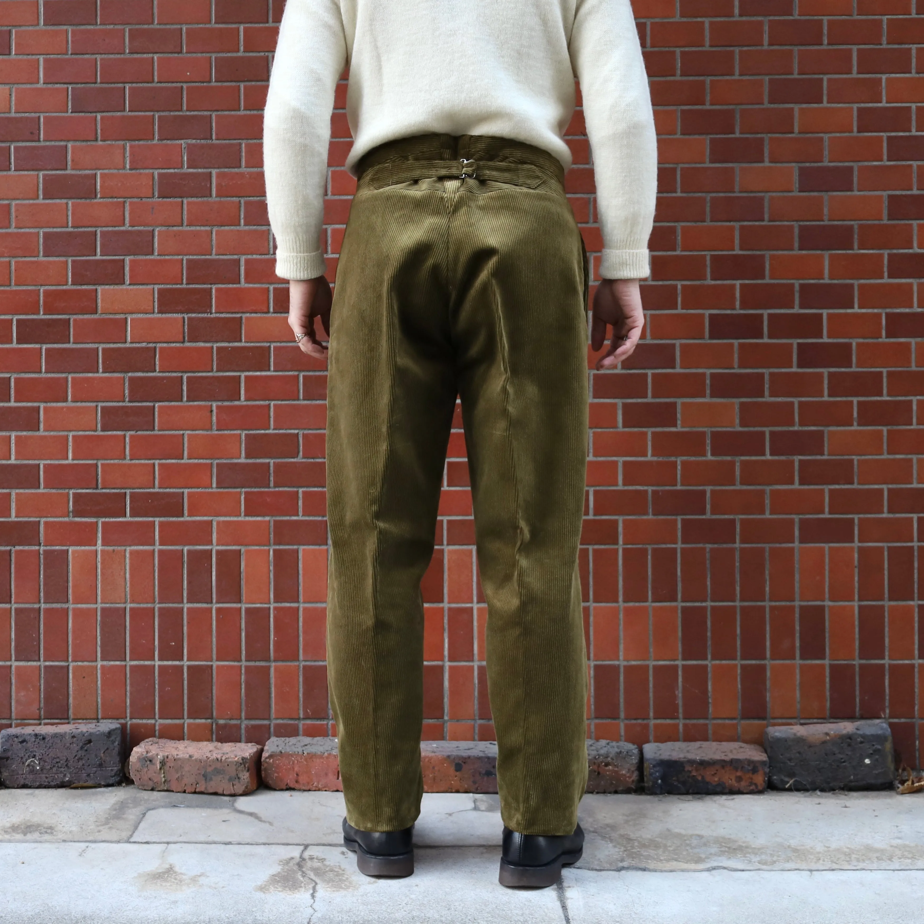 1915 ENGLISH CORDUROY GREEN