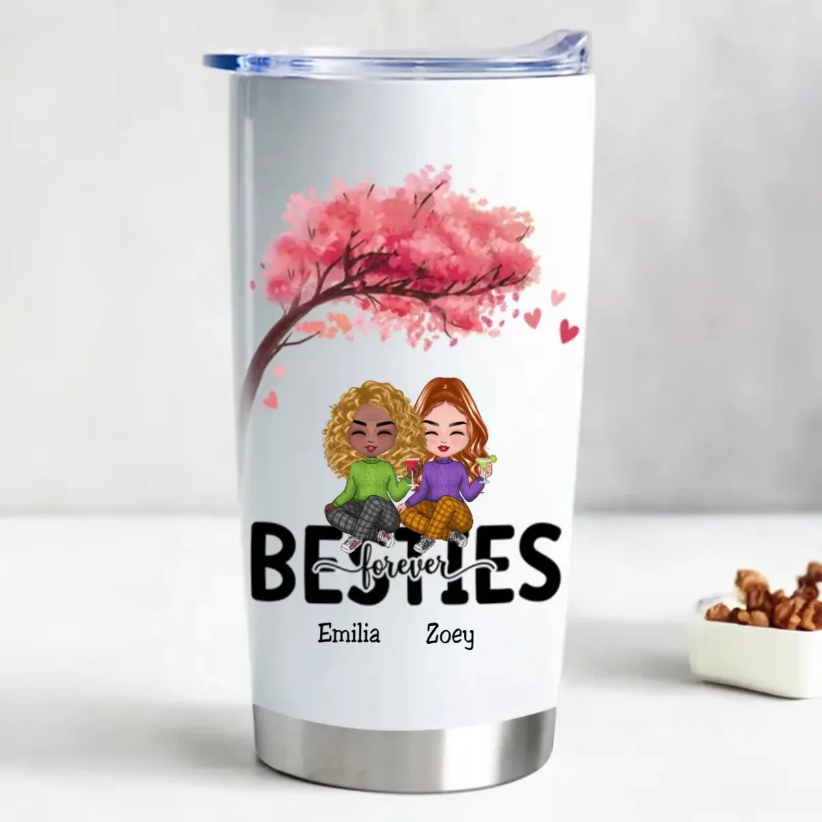 20oz Stainless Steel Insulated Tumbler - Customizable Drinkware