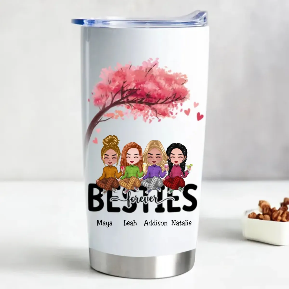 20oz Stainless Steel Insulated Tumbler - Customizable Drinkware