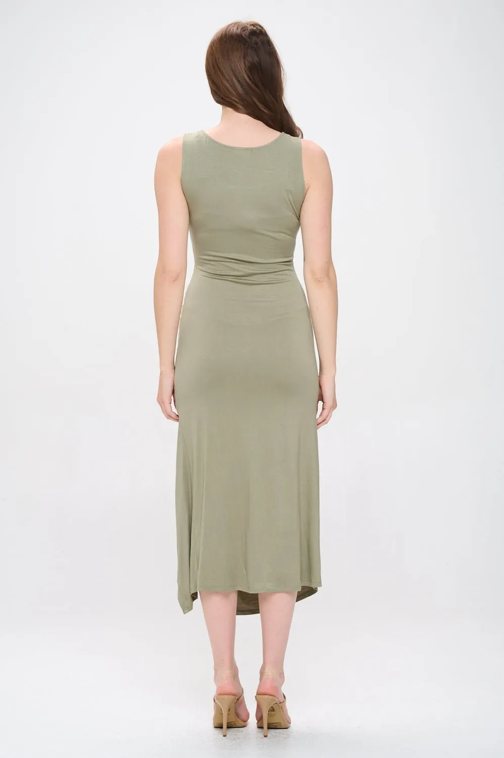 Adalyn Ruched Tank Dress