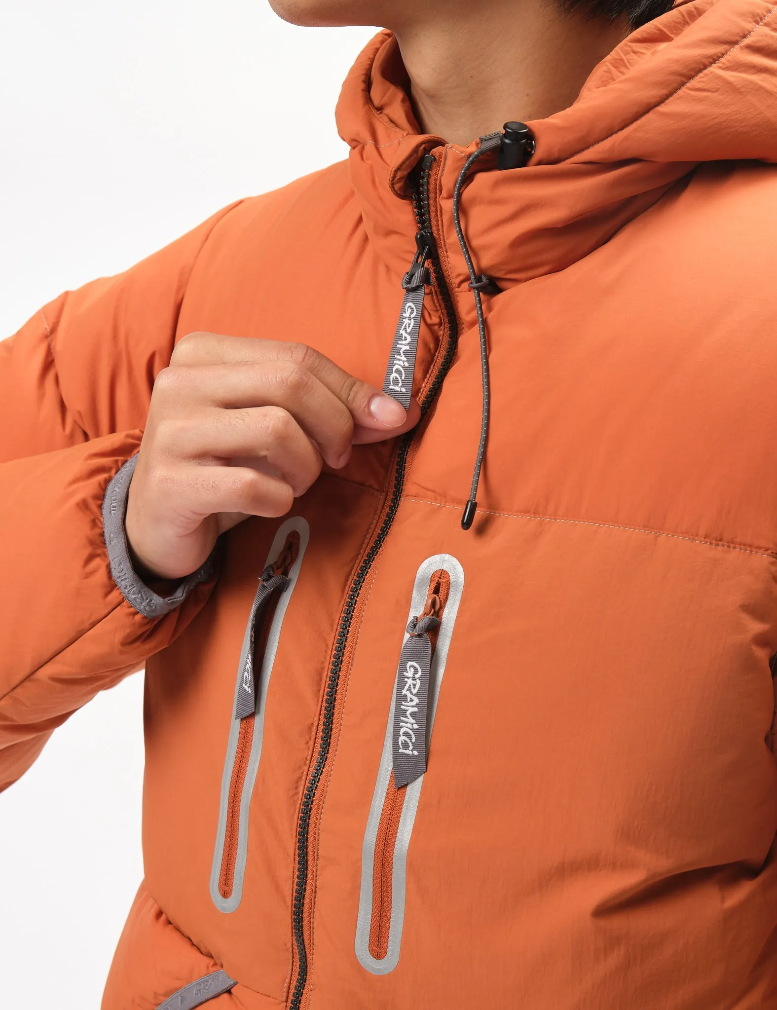 and Wander X Gramicci Down Jacket - Orange