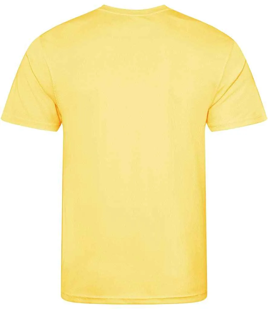 AWDis Cool T-Shirt - Purple, Yellow