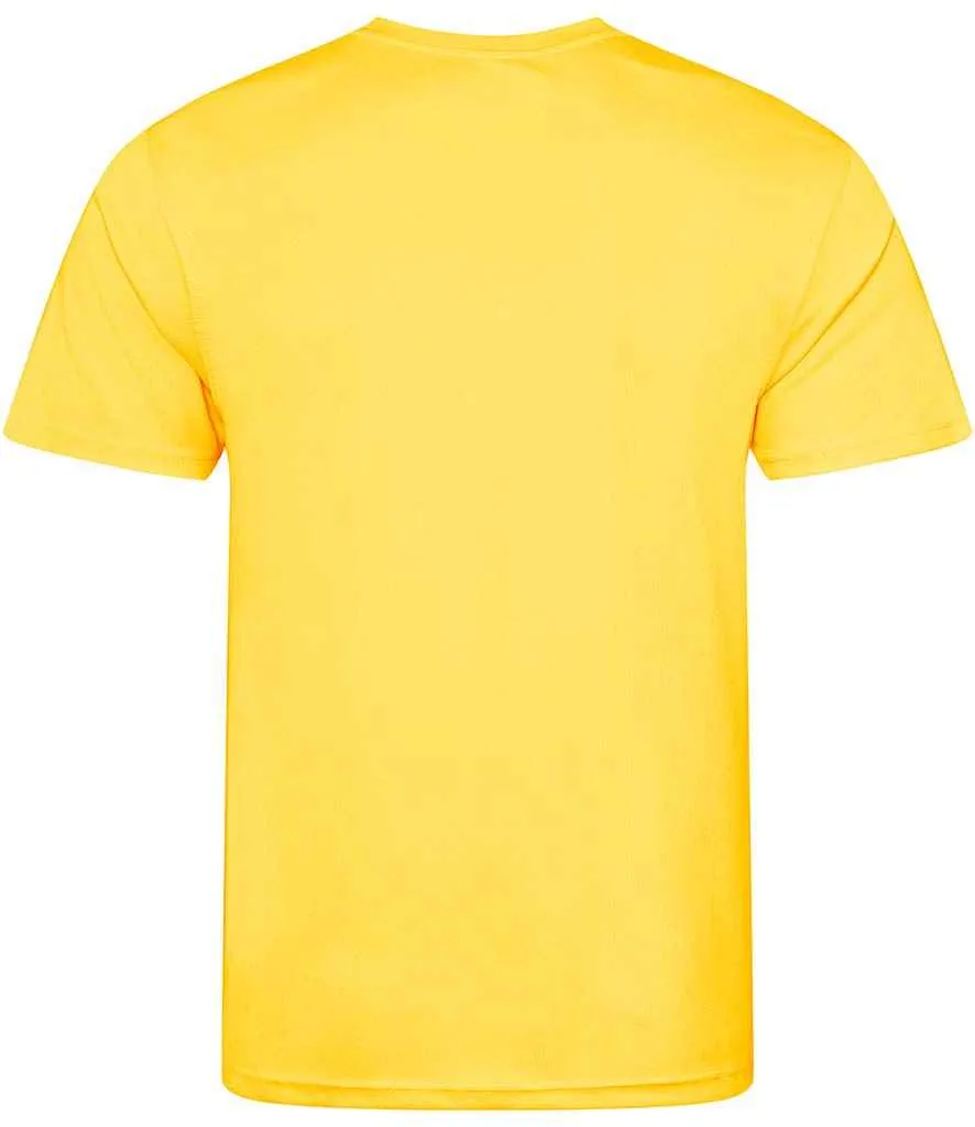 AWDis Cool T-Shirt - Purple, Yellow