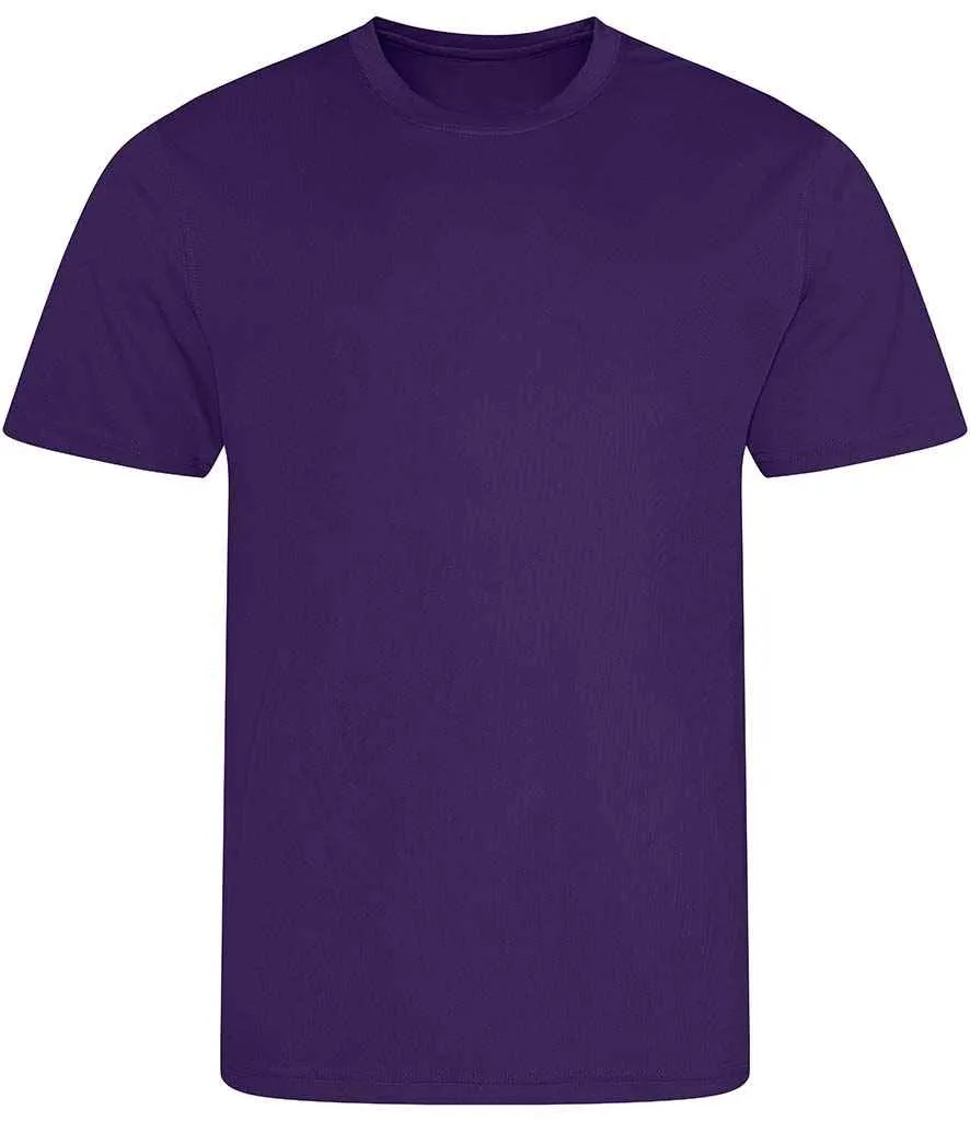 AWDis Cool T-Shirt - Purple, Yellow