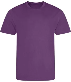 AWDis Cool T-Shirt - Purple, Yellow