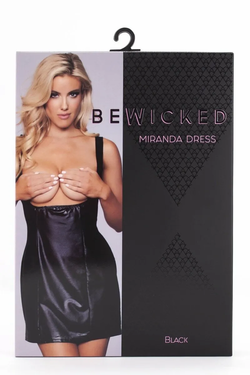 BeWicked Cupless wet look 1809 Miranda Dress