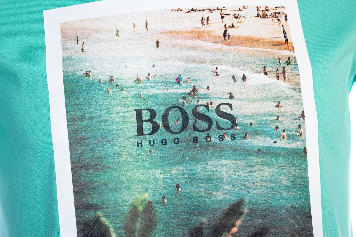 BOSS Tsummer 4 T Shirt in Mint