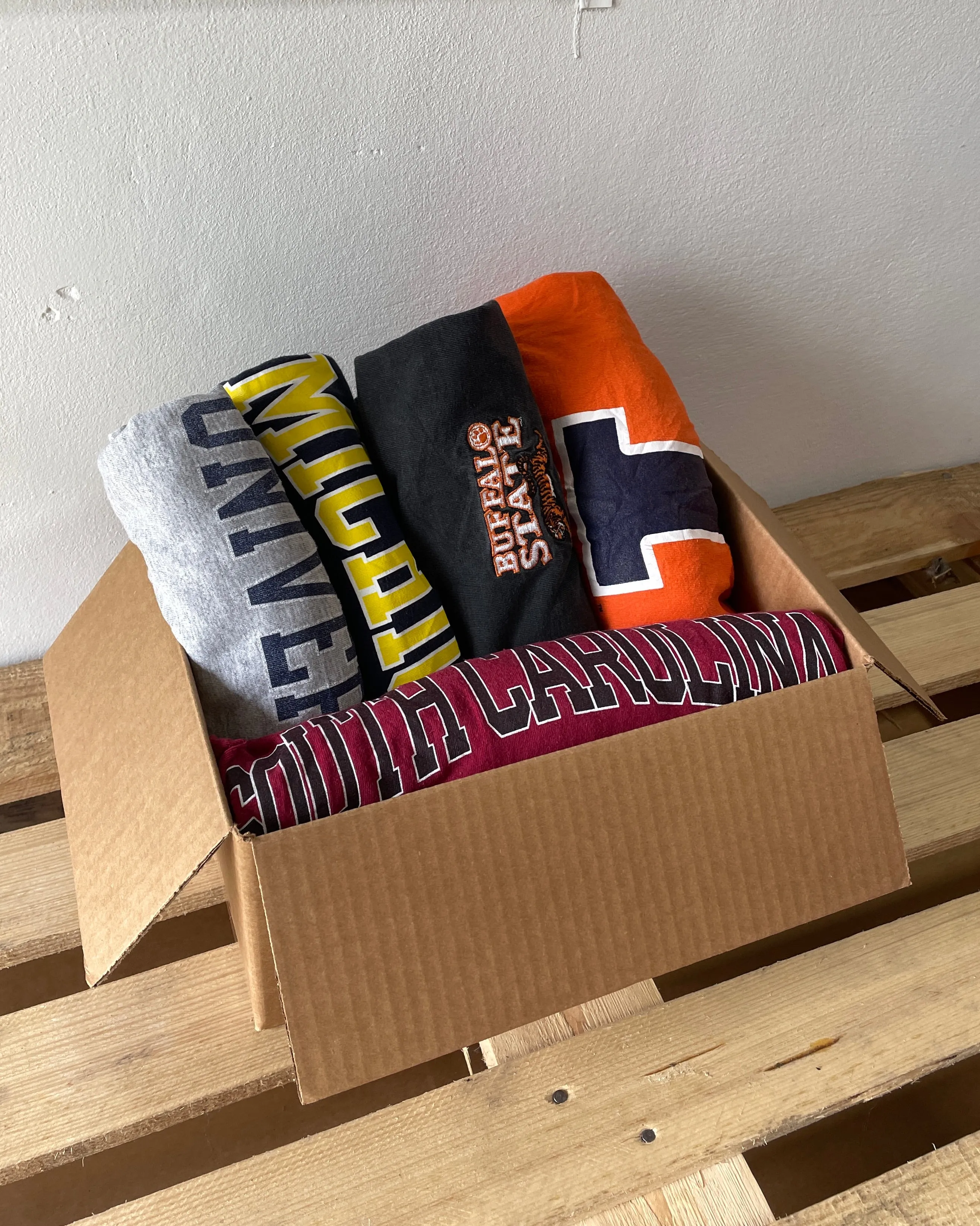 College & University T-Shirts Mystery Box