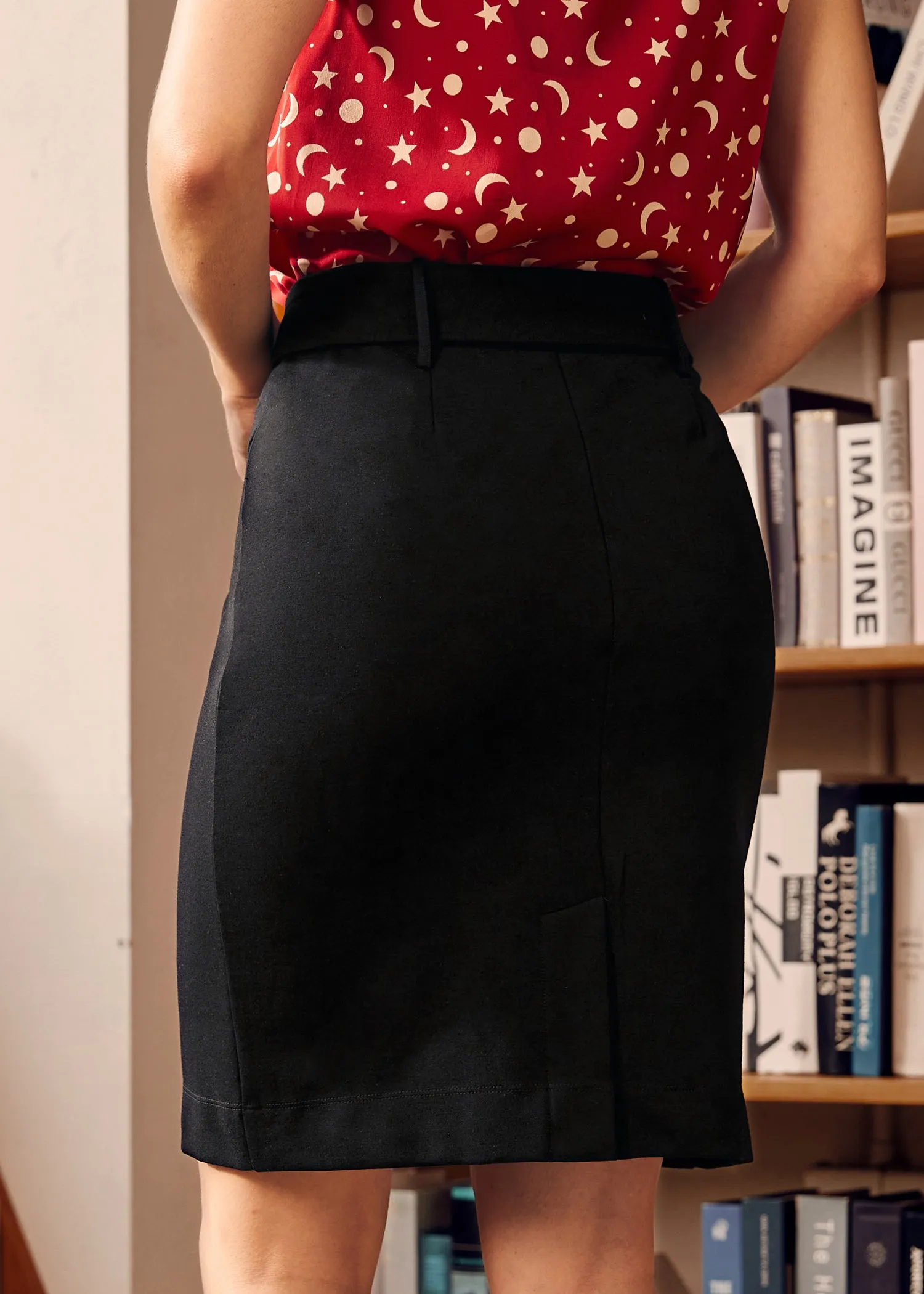 Cozy by the Fireside Pencil Skirt