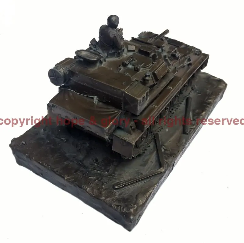 CVR (T) Scorpion FV101 Cold Cast Bronze Armoured Vehicle