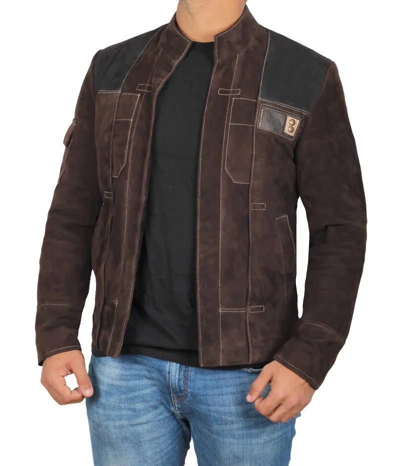 Han Solo A Star Wars Story Suede Jacket