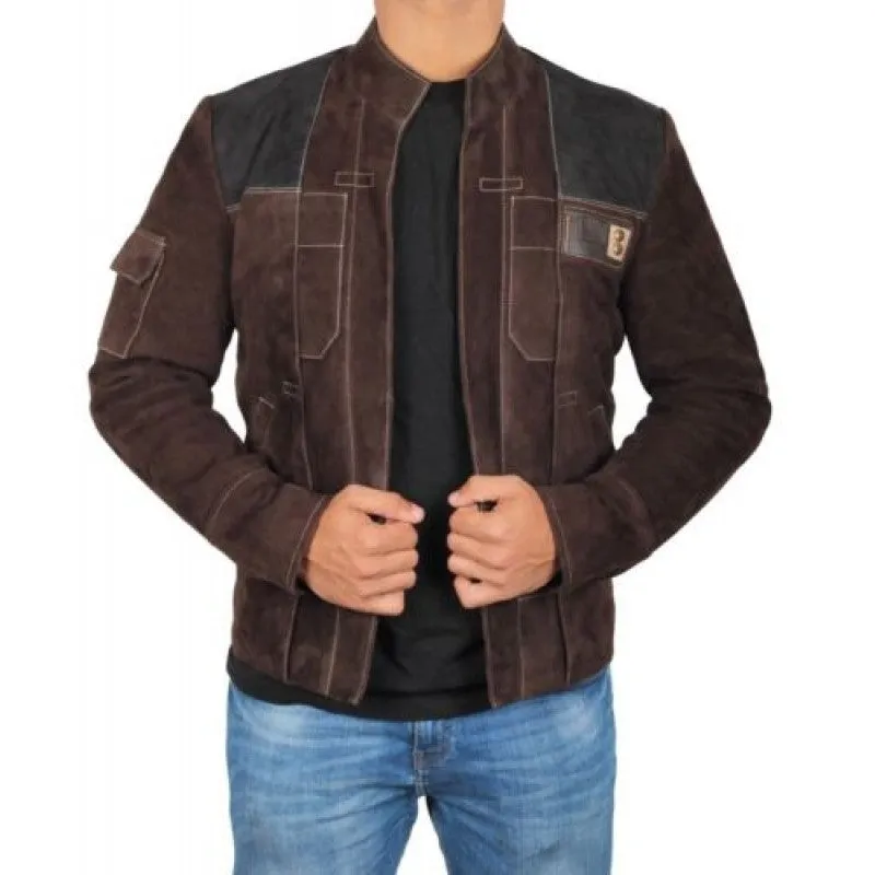 Han Solo A Star Wars Story Suede Jacket