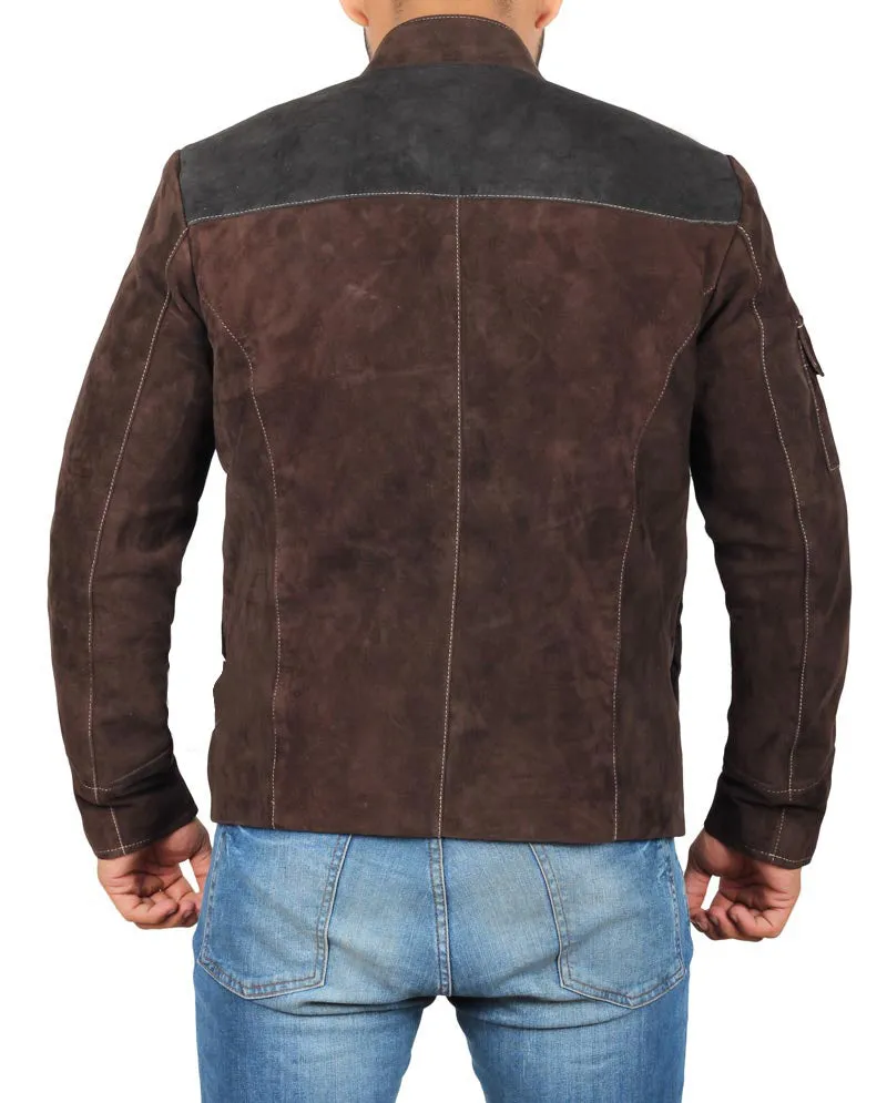 Han Solo A Star Wars Story Suede Jacket