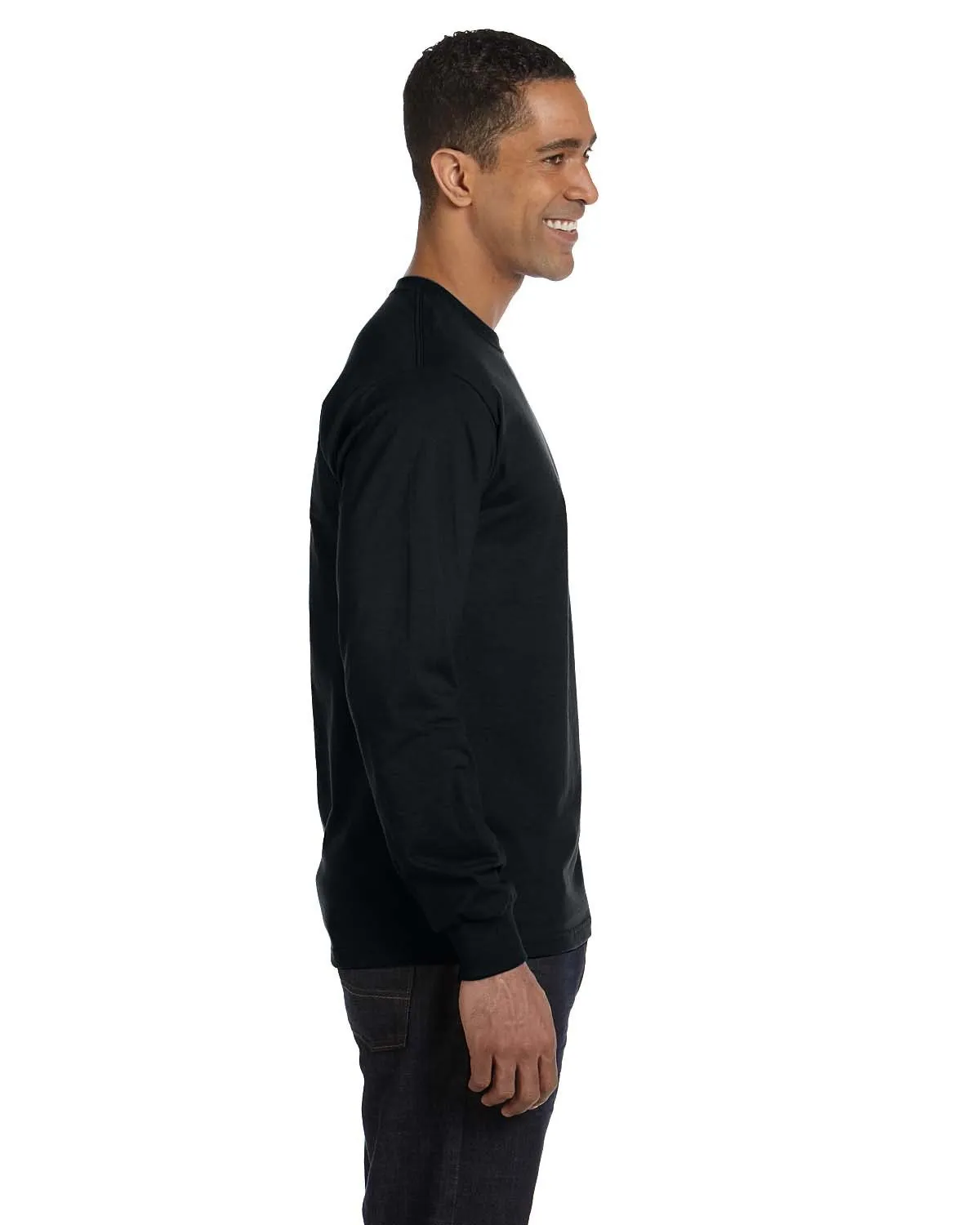 Hanes 5286 Men's ComfortSoft Cotton Long-Sleeve T-Shirt