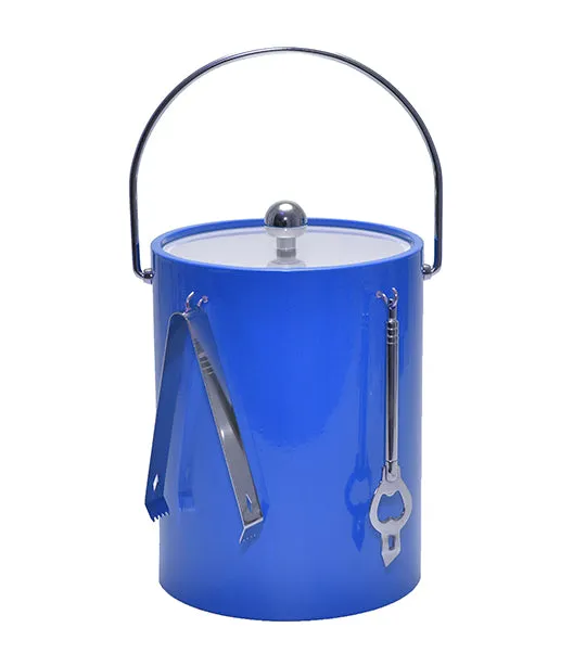 Ice Bucket with Tools - Blue