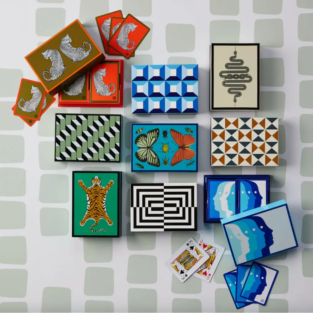 Jonathan Adler - Tiger Lacquer Card Set