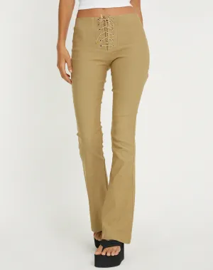 Joyo Flare Trouser in Sand