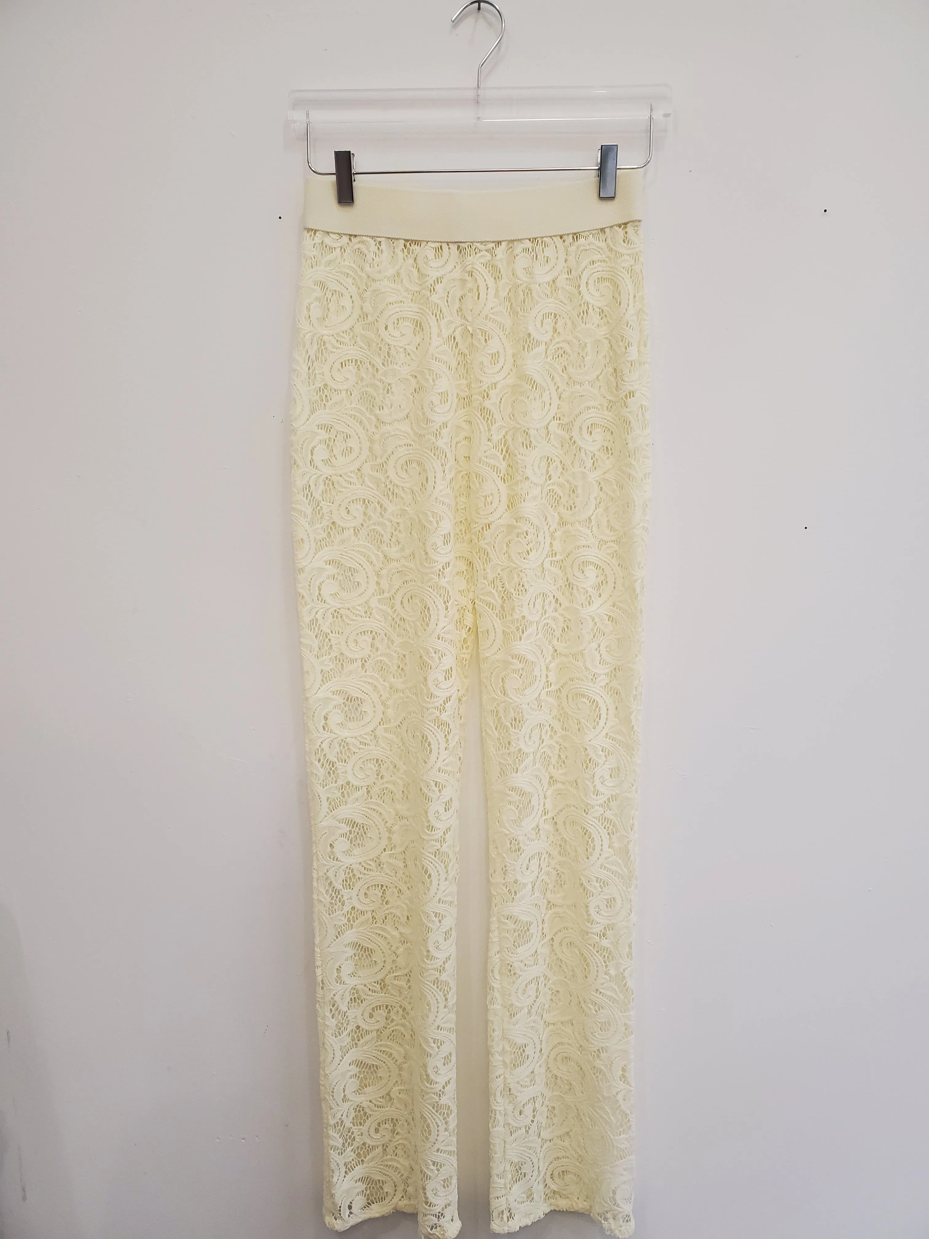 Lace Pants - Ivory