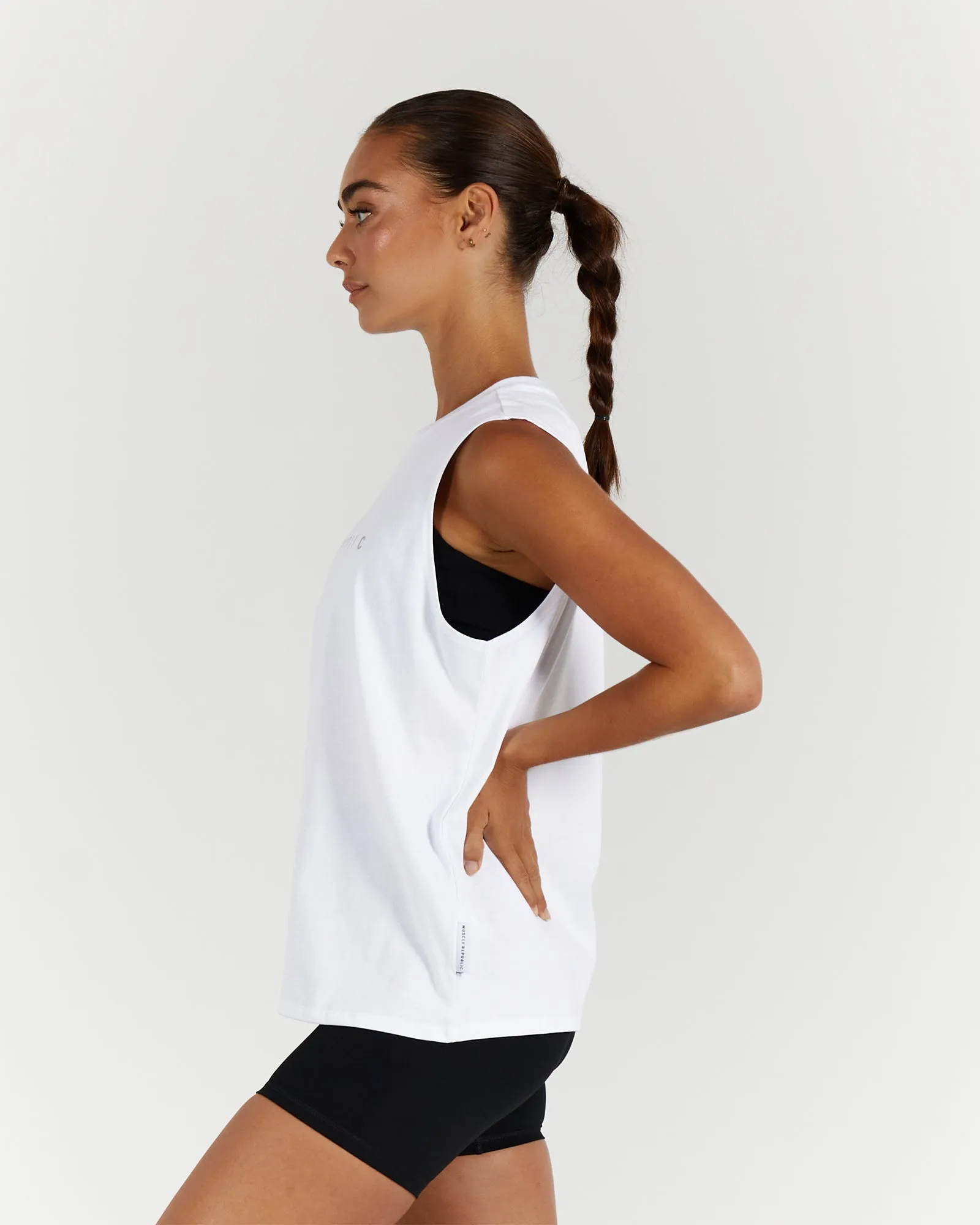 LOOSE TANK - WHITE