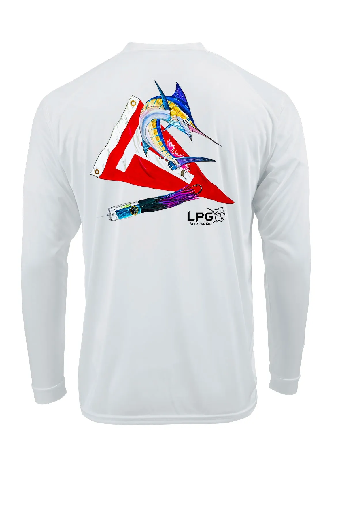 LPG Apparel Co. Tag & Release Marlin Performance UPF 50  T-Shirt