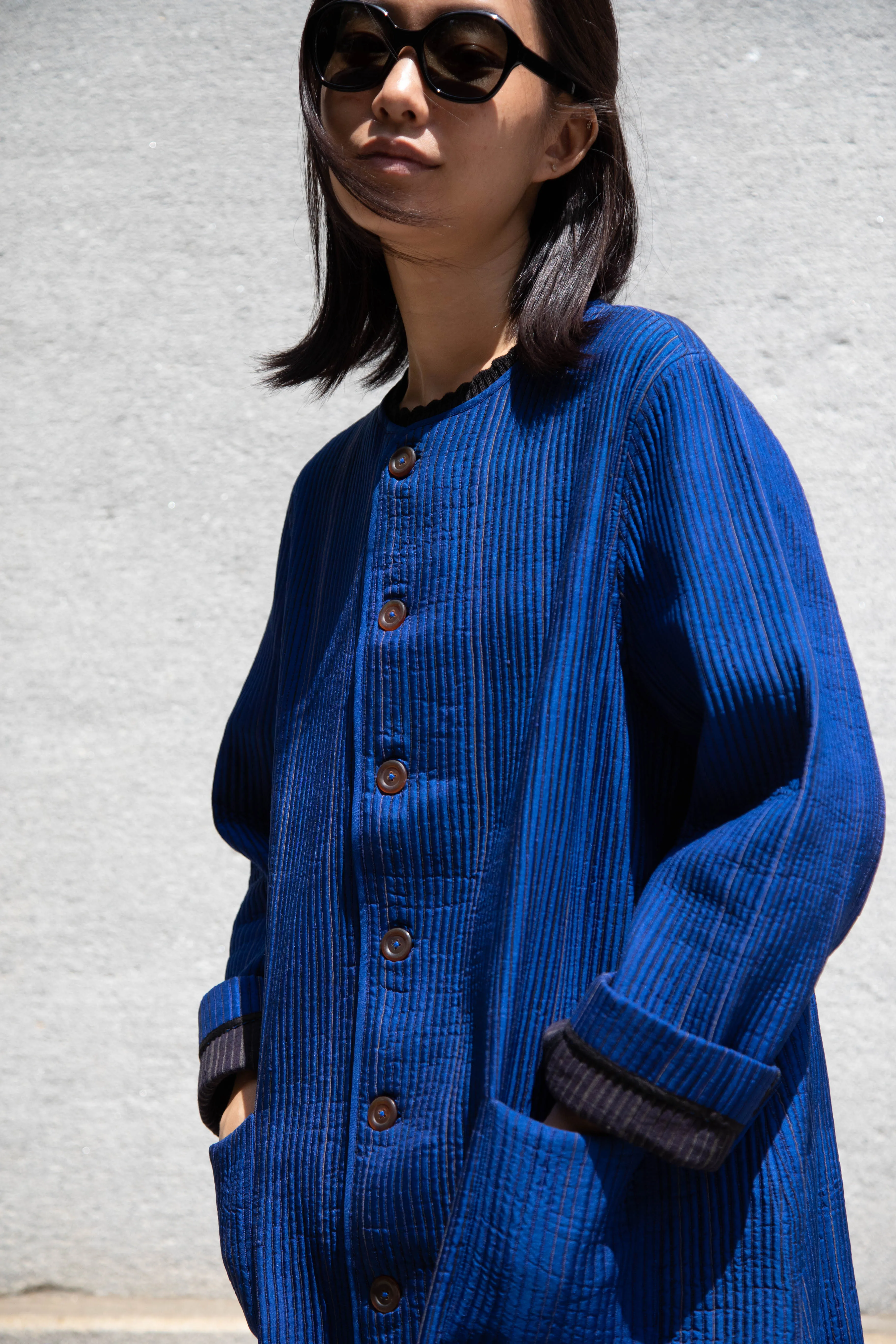 Maku | Alain Jacket in Quilted Silk