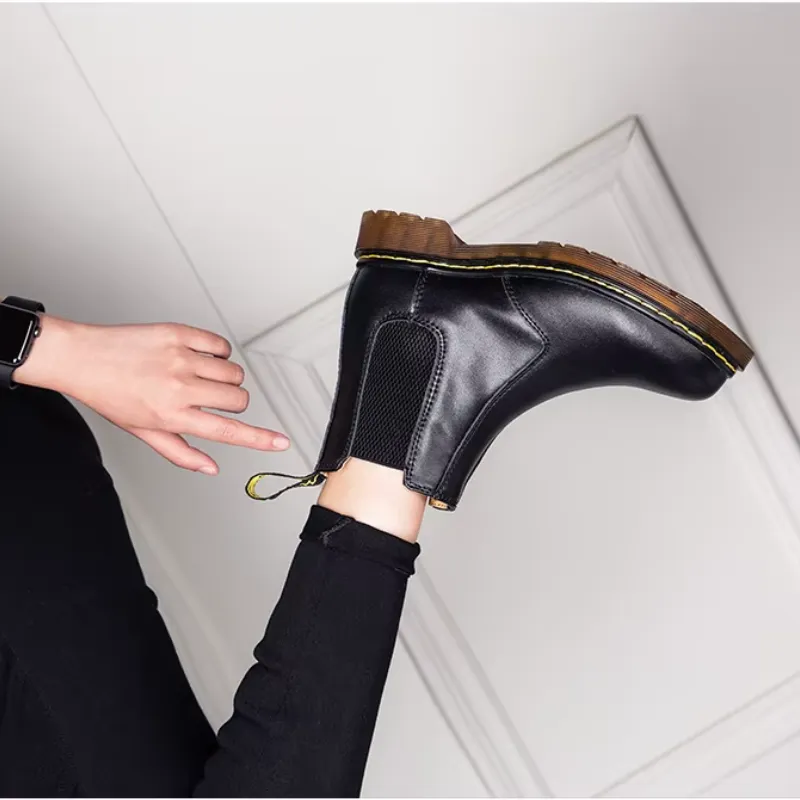 Men's Elegant Winter Chelsea Boots with Non-Slip Sole | Ideal for Autumn/Winter