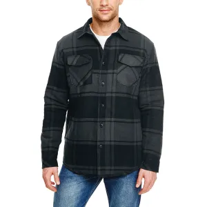 Men's Quilted Flannel Jacket