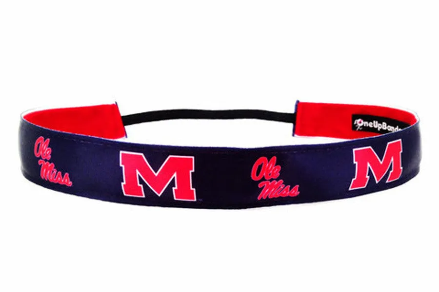 NCAA University of Mississippi Team Colors (SKU 1448 Solid)