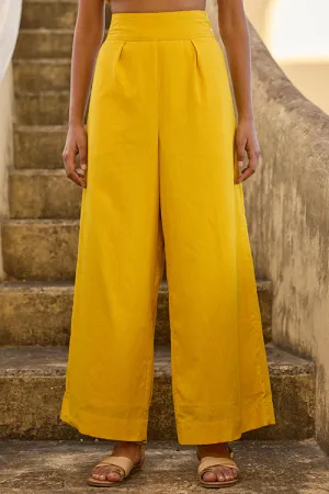 Okhai "Sona" Pure Cotton High-waisted Pants