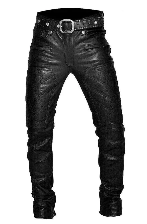 Original Quilted Men's Leather Pant