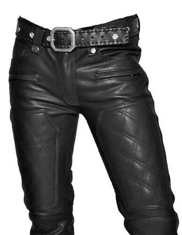 Original Quilted Men's Leather Pant