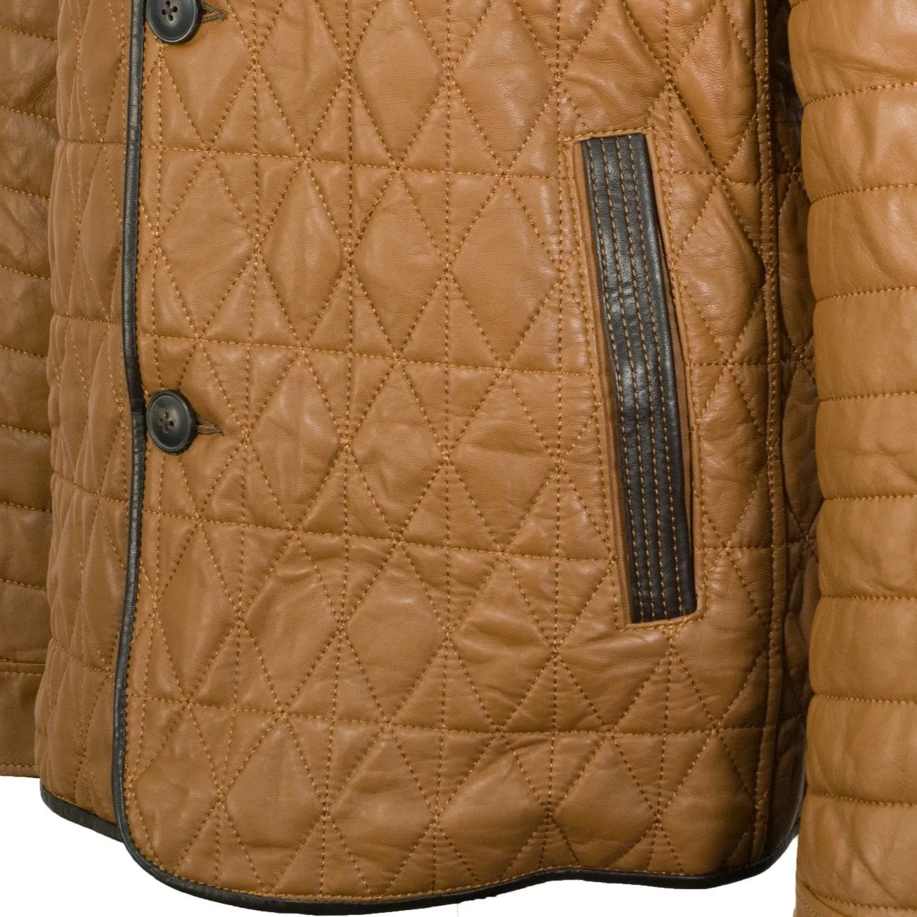 Quilted Leather Jacket