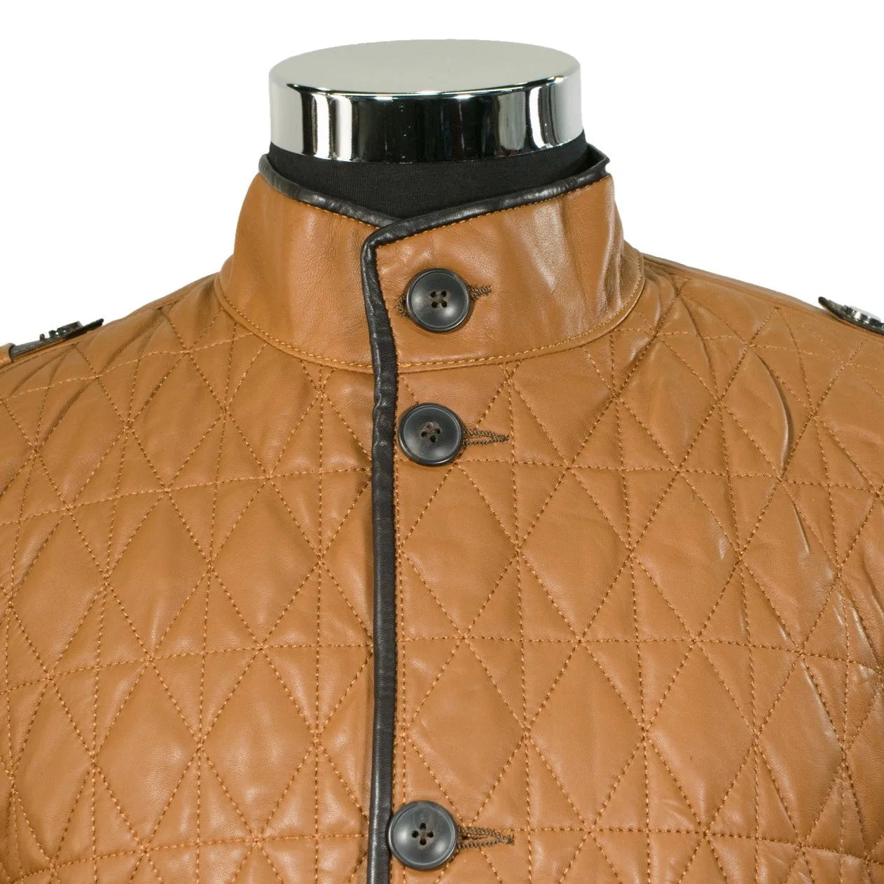 Quilted Leather Jacket