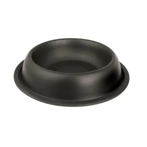 Raintech Steel Bowl with anti-slip rubber Black 0,525l /15,5cm/