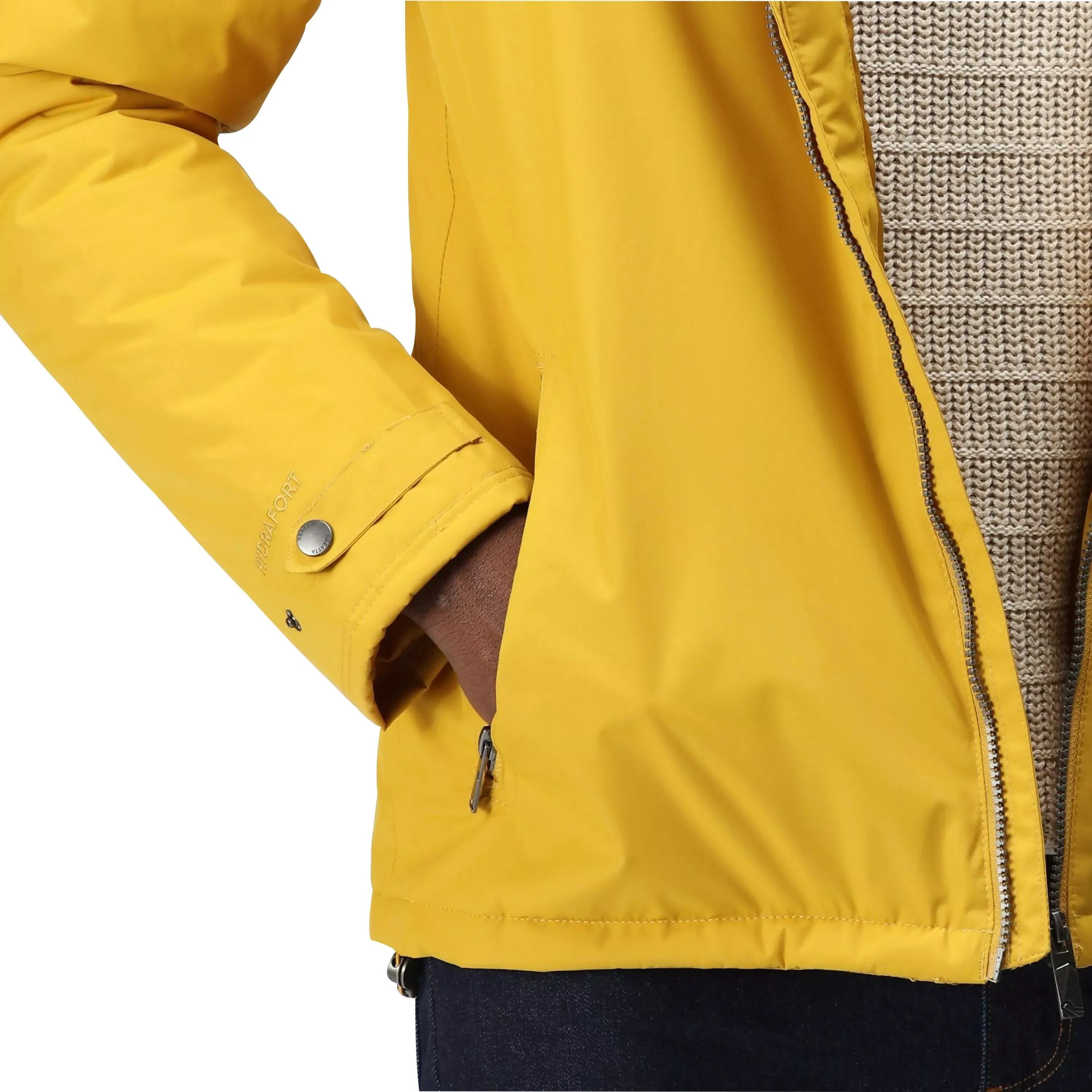 Regatta Haig Mens Waterproof Jacket - Yellow