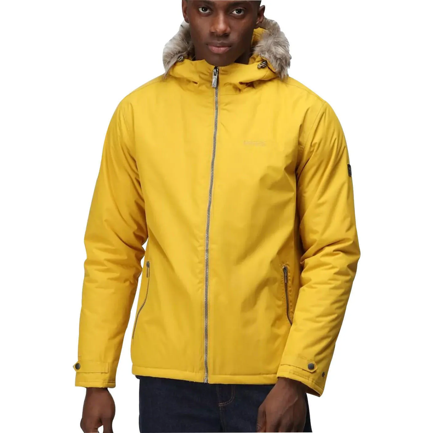 Regatta Haig Mens Waterproof Jacket - Yellow