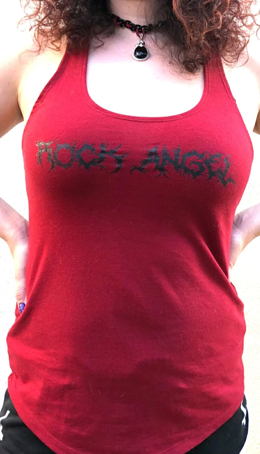 Rock Angel Logo Tank