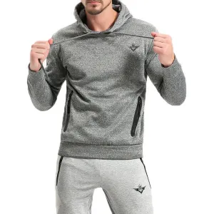 Solid Color Casual Sport Hoodies