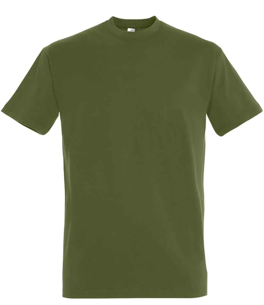 SOL'S Imperial Heavy T-Shirt - Green, Brown