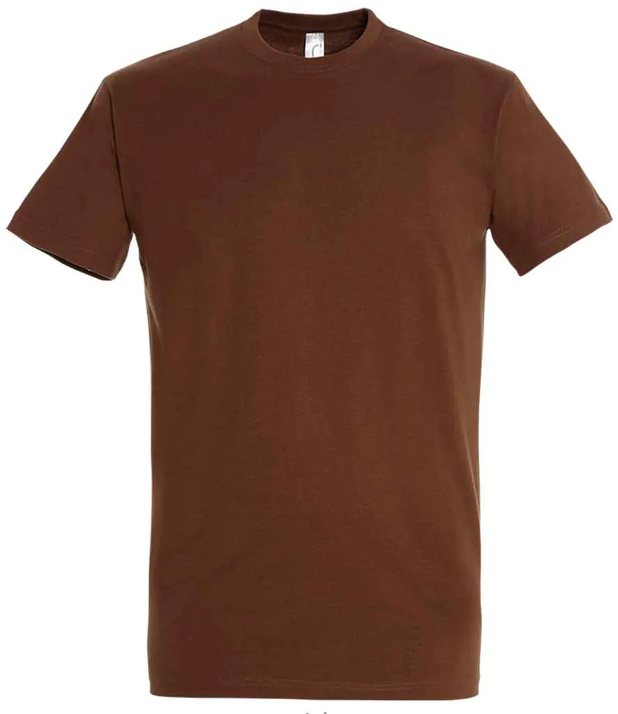 SOL'S Imperial Heavy T-Shirt - Green, Brown