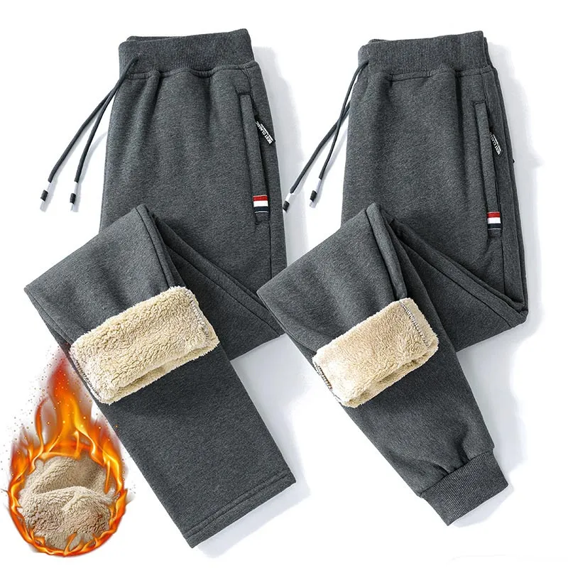 Thermal Faux Cashmere Jogger Pants（Same Style for Men and Women）