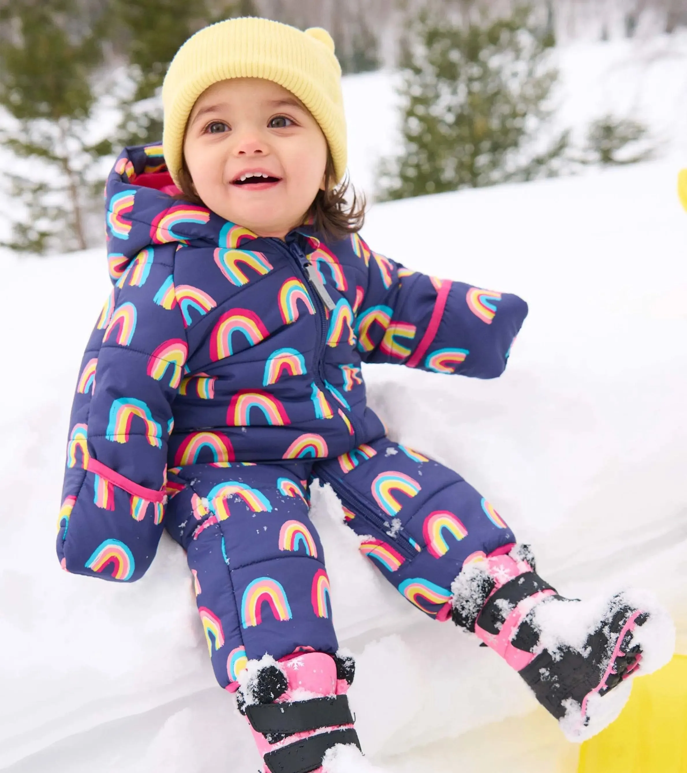 Vibrant Rainbows Baby Winter Bundler | Hatley