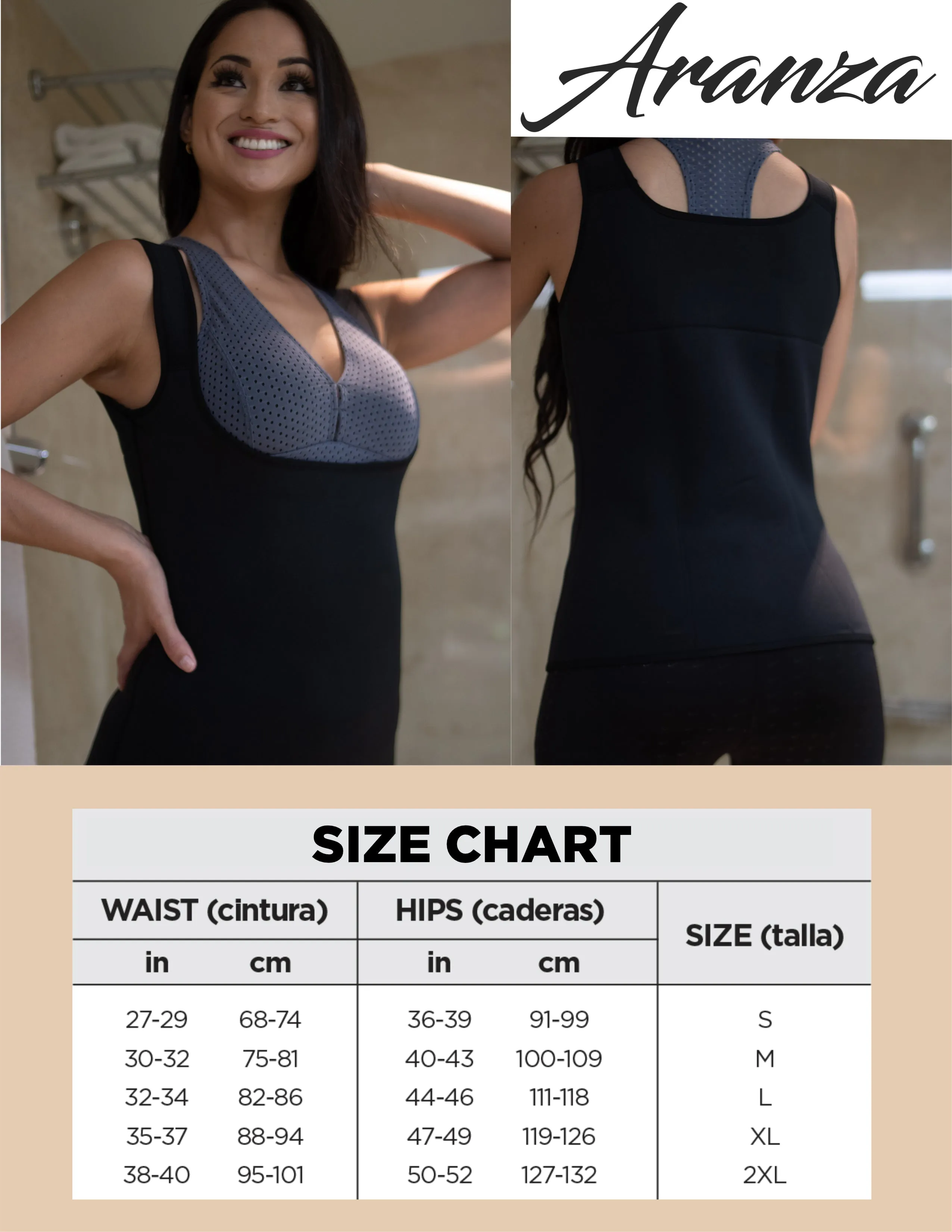 Waist Trainer Vest Neoprene Sauna Graciela