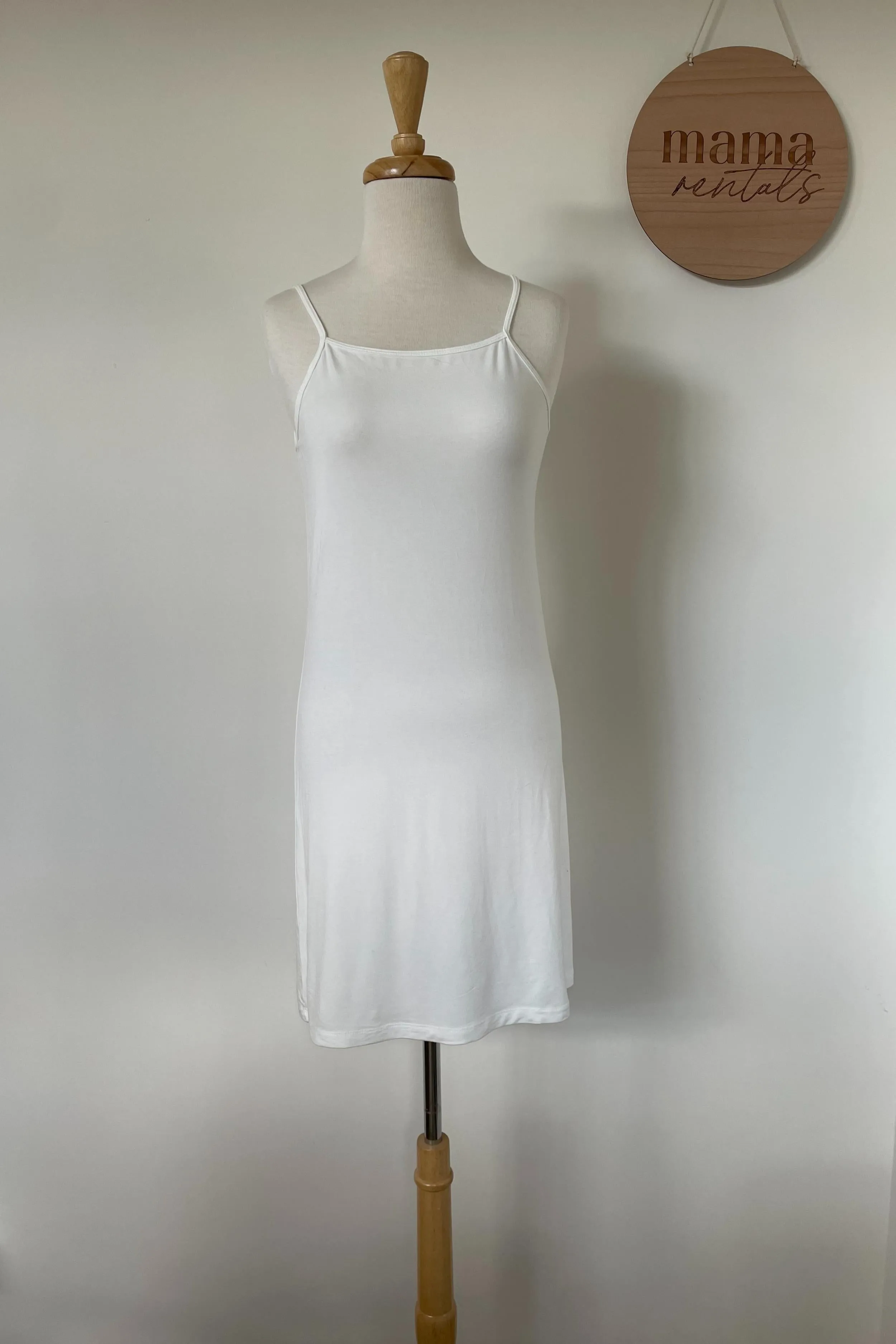 White Maternity Slip