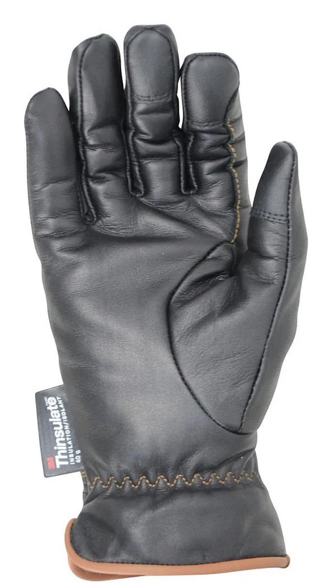 Winter Riding Gloves Hy5 leather thinsulate