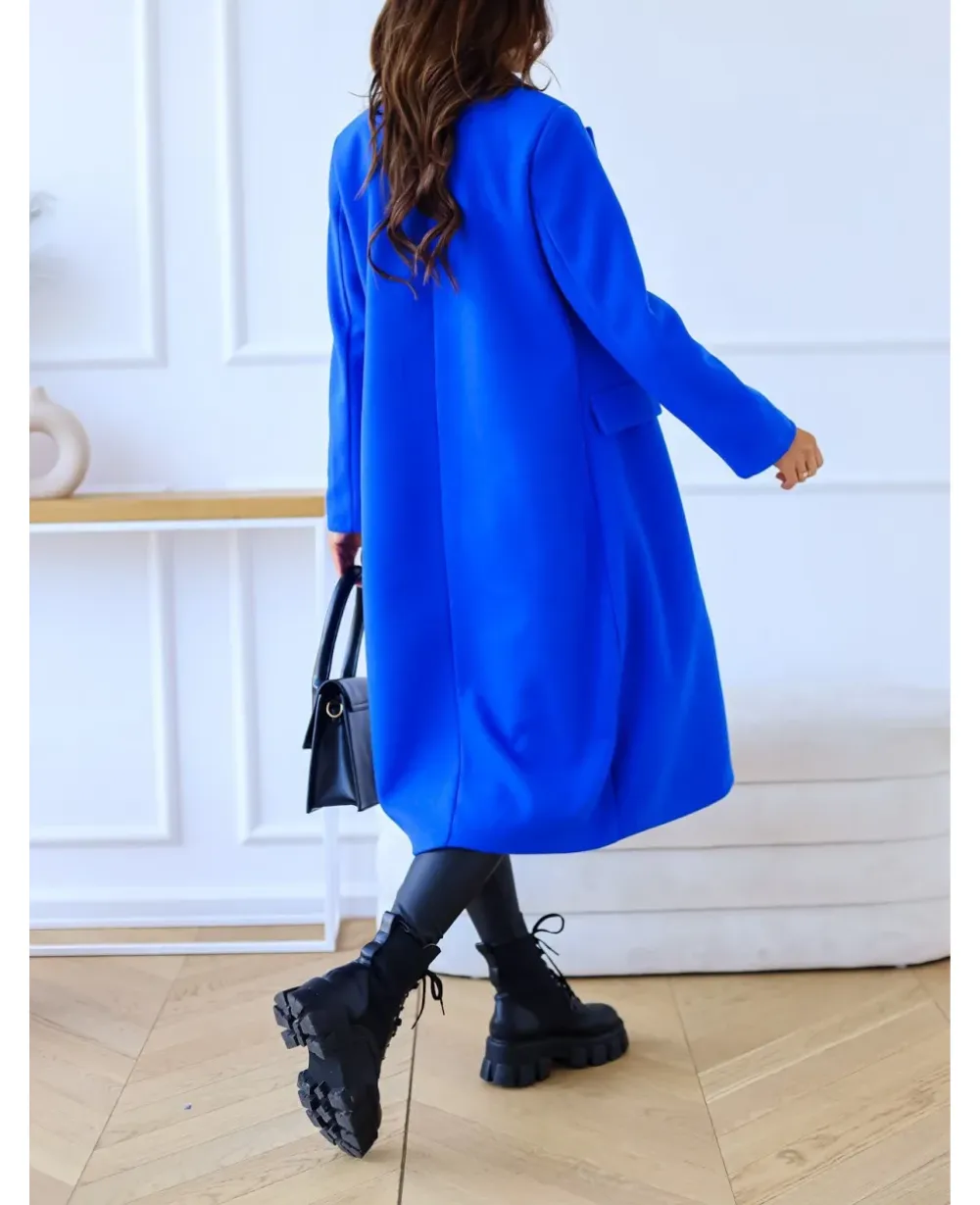 Women's Elegant Fitted Long Trenchcoat | Ideal for Autumn/Winter