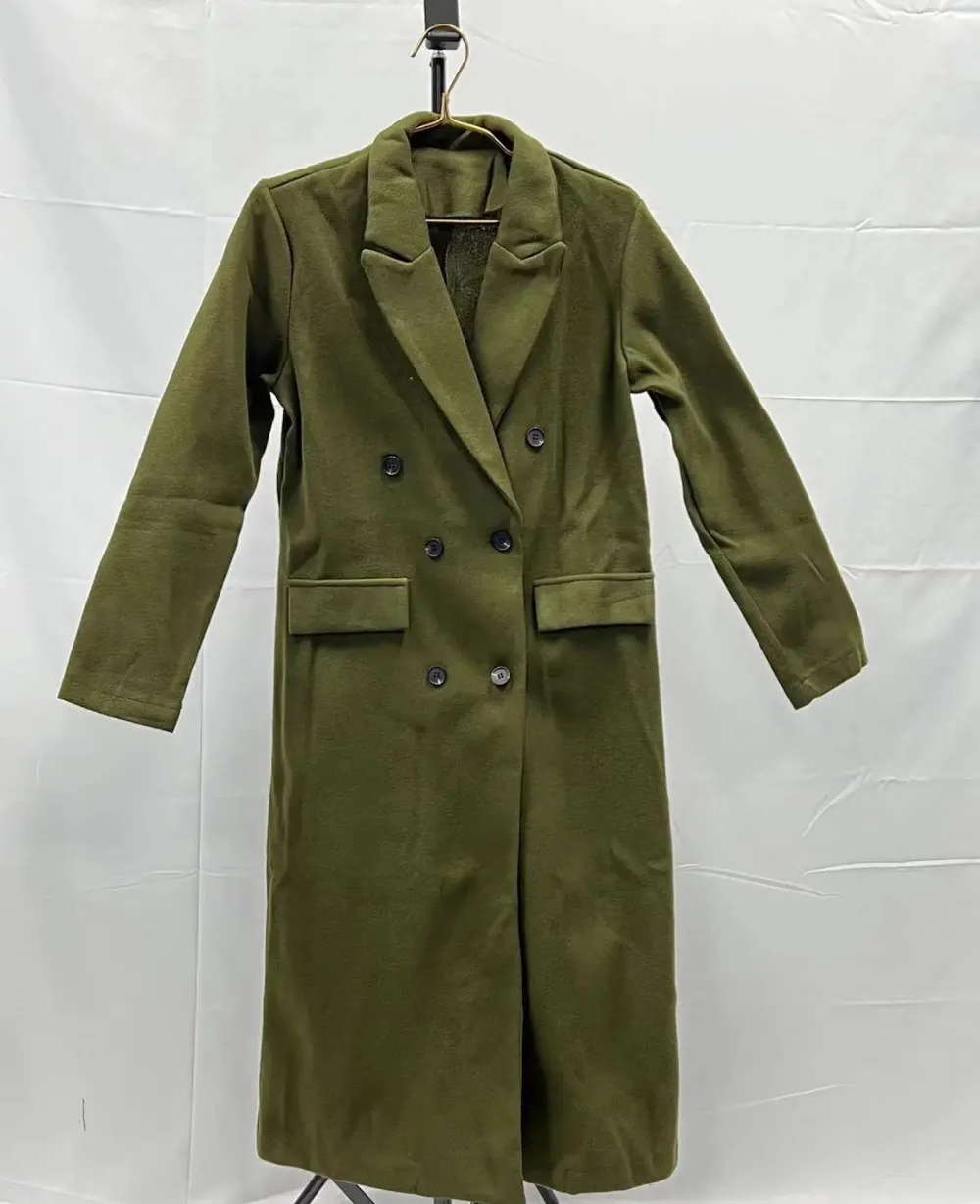 Women's Elegant Fitted Long Trenchcoat | Ideal for Autumn/Winter